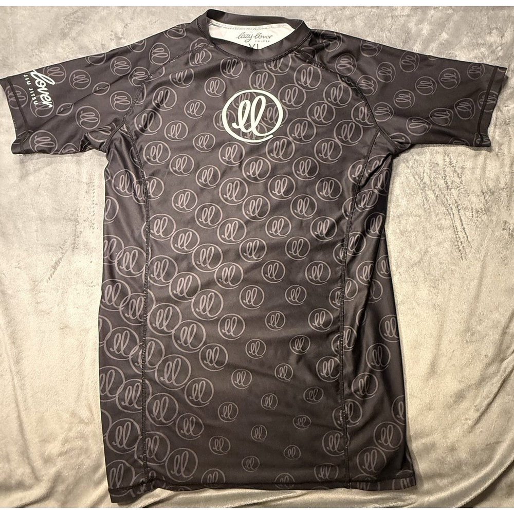 Jiu Jitsu Lazy Lover Rash Guard Men's Shirt XL